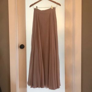 Chiffon Maxi Skirt